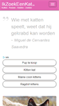 Mobile Screenshot of ikzoekeenkat.be